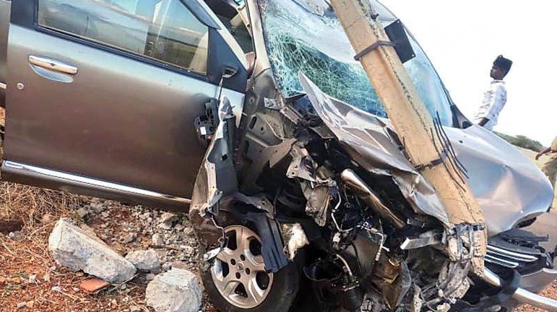Three of family killed by speeding car near Tiruchy