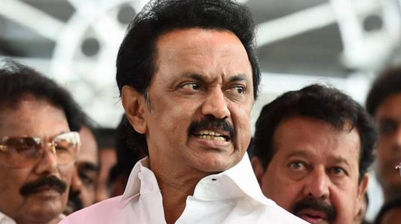 Dravida Munnetra Kazhagam (DMK) leader MK Stalin stressed that the film industry is suffering due to the new tax reform. (Photo: File)