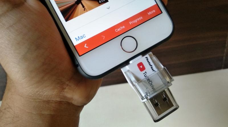 PhotoFast TubeDrive review: Ease your iPhone storage suffering