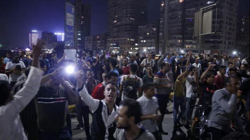 Watch: Several protests break out in Egyptâ€™s Tahrir square, several arrested