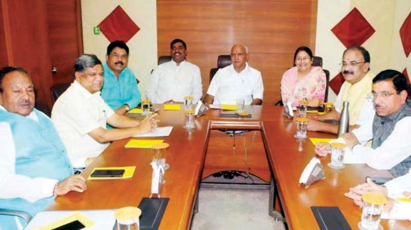 Tickets to sitting MPs: BS Yeddyurappa faces party core panelâ€™s wrath
