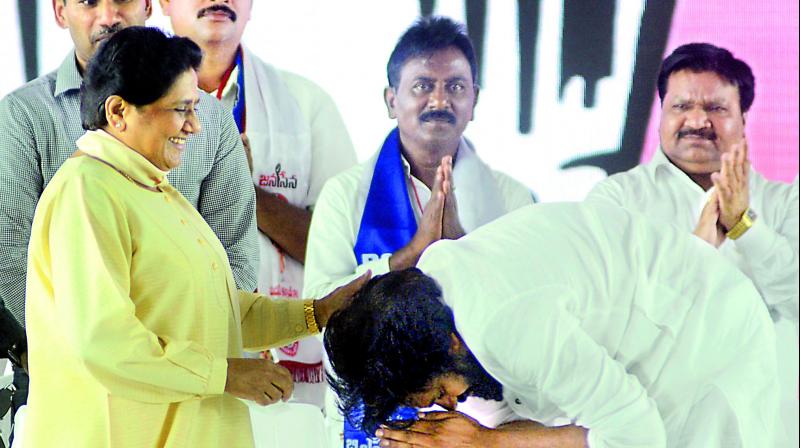 Pawan Kalyan will be AP CM, says Mayawati