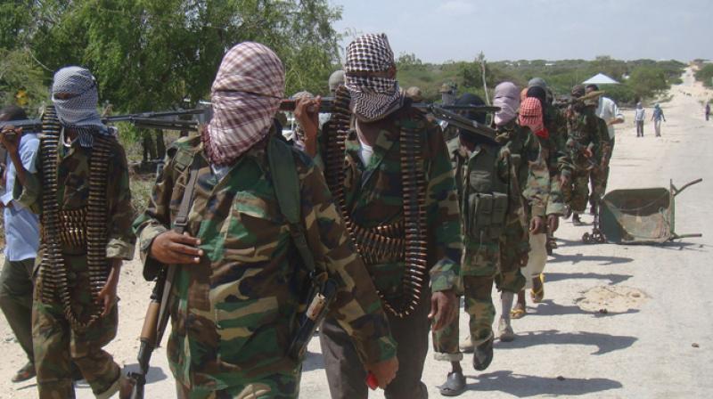 Al-Shabab militants. (Photo: AFP)