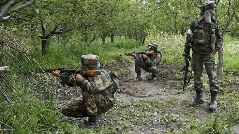The police with Army has launched a search operation in the area for the assailants. (Photo: PTI)