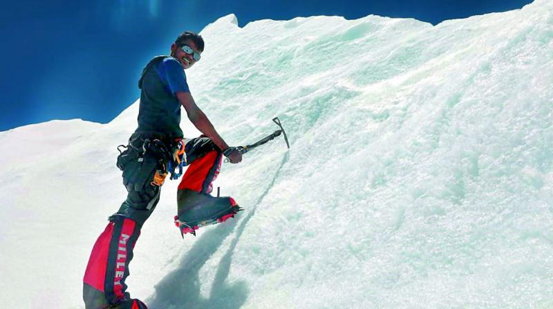 Andhra Pradesh man youngest to scale 5 peaks in 5 continents