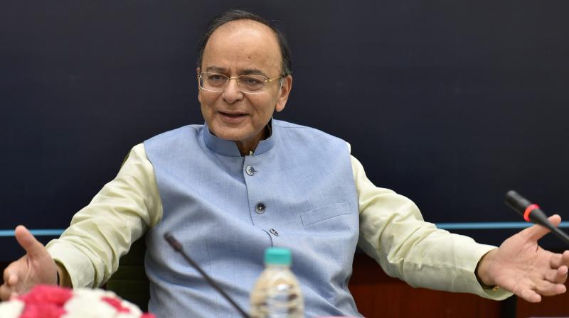 Finance Minister Arun Jaitley said Jan Dhan, Aadhaar and Mobile offer substantial benefits for government, the economy and especially the poor. (Photo: PTI)