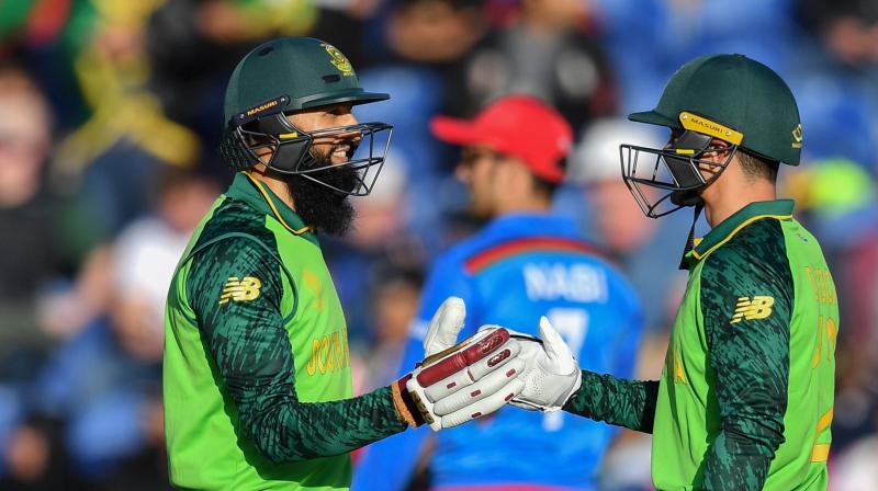 Faf du Plessiss side endured a torrid start to their campaign, losing their first three matches before a no result against the West Indies. (Photo:AFP)