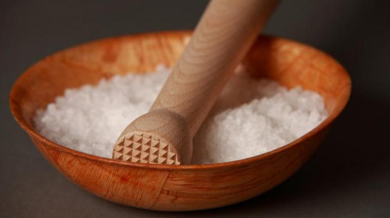 The unusual heavy downpour in coastal districts of Tamil Nadu has affected the production of salt in Nagapattinam