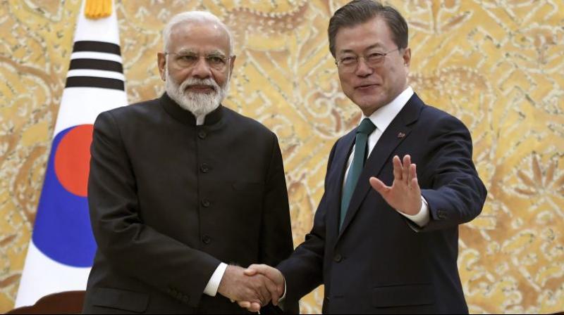 PM Modi meets South Korea President, discusses ways to enhance trade ties