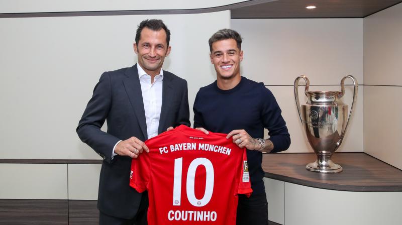 Barca\s Coutinho joins Bayern Munich on loan