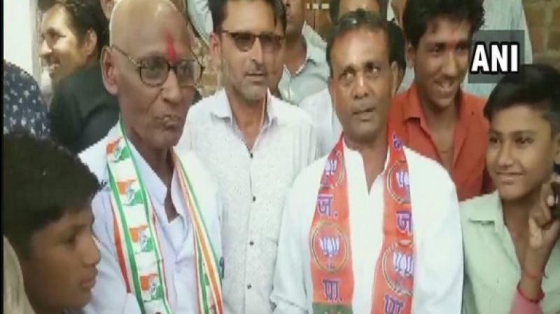 Congress worker loses bet to BJP mate on poll results, shaves off head