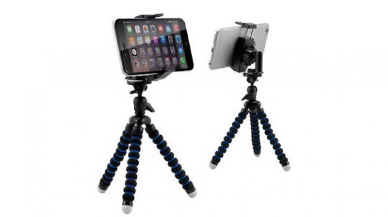 Mobile tripods range from Rs 500 to Rs 3,000.