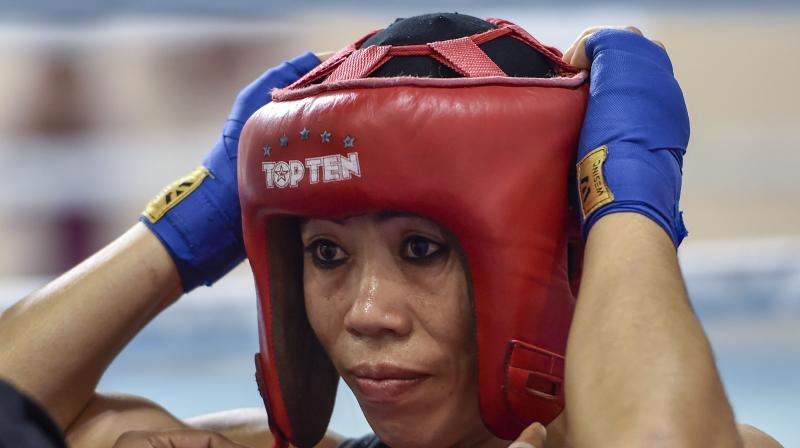 Asked about her plans after she decides to hang her gloves, the 36-year-old mother of three said she wants to give back to the sport which made her a household name. (Photo: PTI / File)