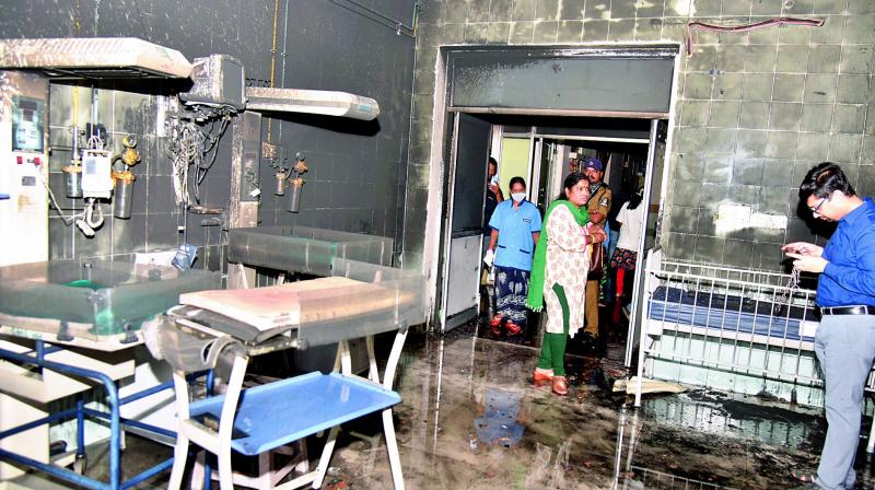 Hyderabad: Gandhi Hospital fire razes paediatric ward