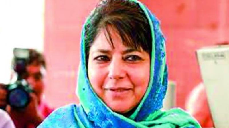 Modi\s cloud comments painfully embarrassing: Mehbooba Mufti