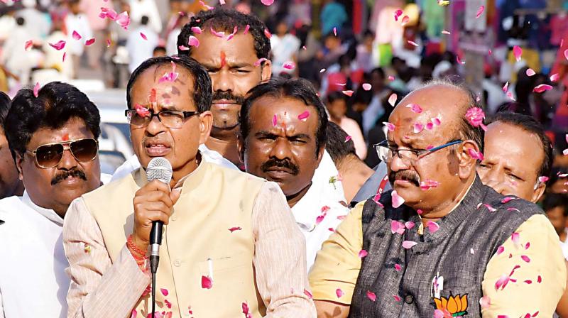 H D Kumaraswamy is the most teary-eyed CM: Shivaraj Singh Chouhan