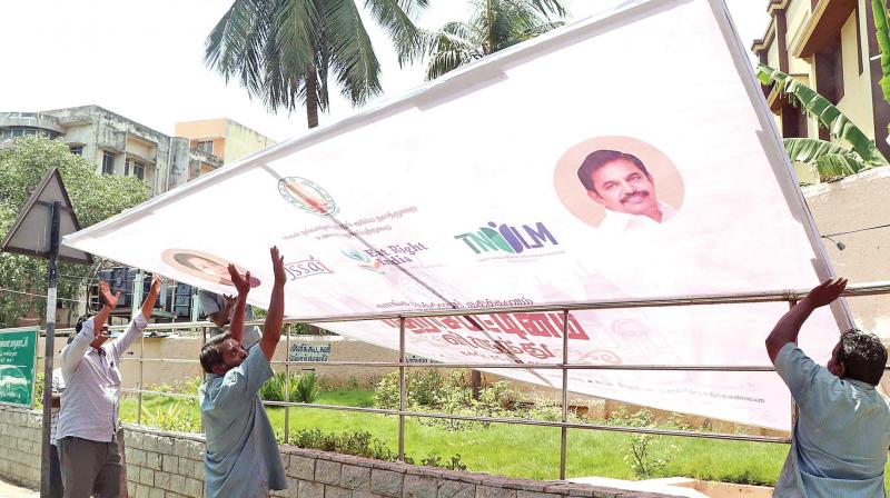 No more banners: Parties to cadres