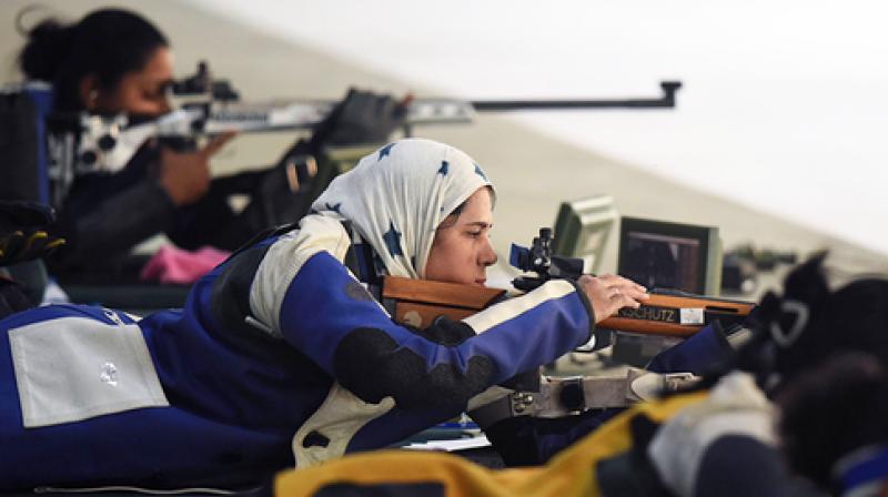The decision came after the IOC was informed on February 18 that the Indian government authorities failed to grant an entry visa to the Pakistani delegation comprising two athletes and one official who were meant to participate in the ISSF World Cup. (Photo: AFP)