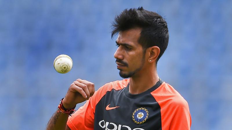 As the chorus grows for boycotting the India-Pakistan World Cup match, Indian spin bowler Yuzvendra Chahal on Friday said that they will follow the orders of the Board of Control for Cricket in India (BCCI) in the matter. (Photo: PTI)