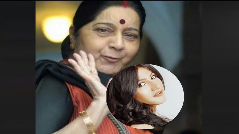 Sushma Swaraj was a social activist: Mahika Sharma