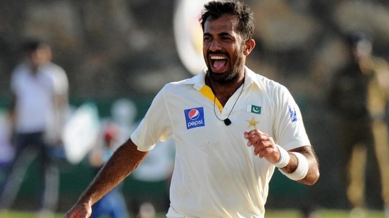 Pakistan bowler Wahab Riaz has decided to take an indefinite break from red-ball cricket to focus on the limited-overs game. (Photo:AFP)