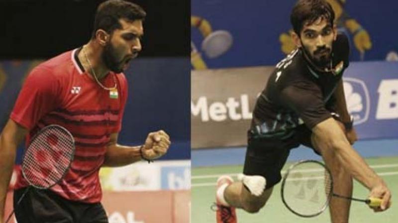It will be another pulsating battle between Srikanth and Prannoy, who have played four times in their international career but it was the former who had the last laugh on last three occasions. The only time HS Prannoy had beaten Kidambi Srikanth was way back in 2011 at Tata Open.(Pho5to: AP)