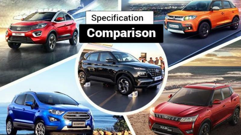 Hyundai Venue vs rivals: Spec comparison