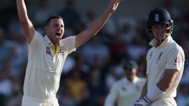 Joe Denly described his gutsy half century on Saturday to give England hope of saving the third Ashes test against Australia at Headingley as among the hardest knocks of his career. (Photo:AP)
