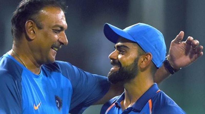 \Ravi Shastri complements Kohli, unsafe to change India\s coach\, says BCCI official