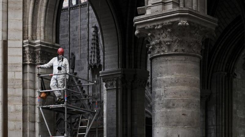 Notre Dame reconstruction on track despite delays in donation