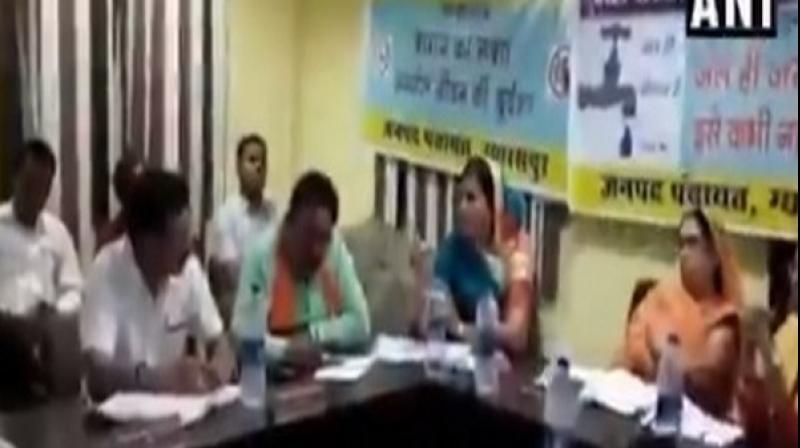 Watch: BJP MLA threatens official for not inviting her to an event