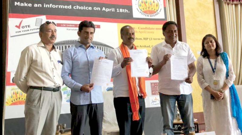Bengaluru: Citizens have â€˜open forumâ€™ with city Central candidates
