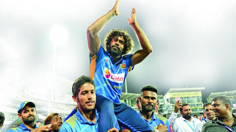 Lasith Malinga signs off in style