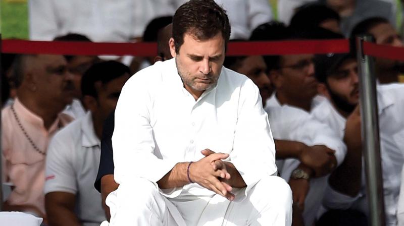Congress president Rahul Gandhi says no rethink on resignation