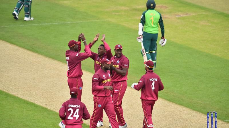 West Indies win toss and field against South Africa at World Cup