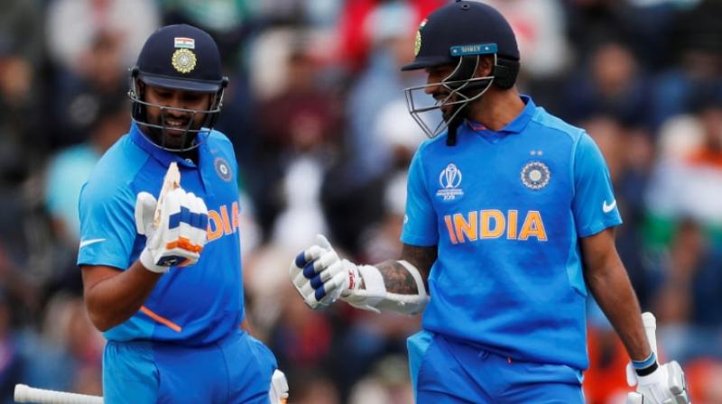 Rohit and Dhawan set new records against Australia