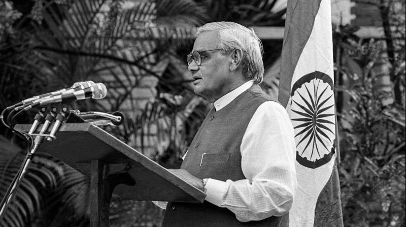 Former prime minister Atal Bihari Vajpayee dies at 93 on Thursday. (Photo: File | PTI)