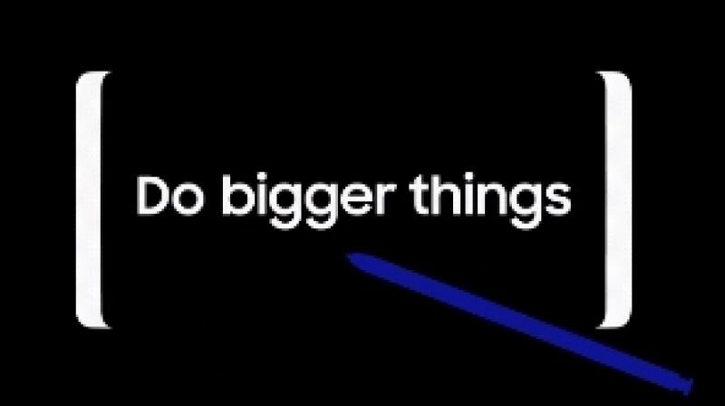 Samsung has sent out invitation to the Galaxy Note 8 launch event with a tagline: \ Do bigger things\