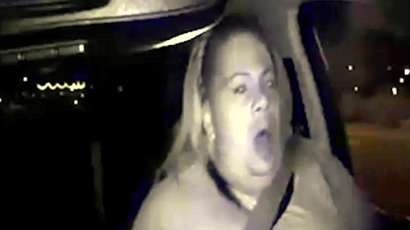 On Wednesday, March 21, the police released the dash cam video from the car which shows the human driver take her eyes off the road for a few seconds.
