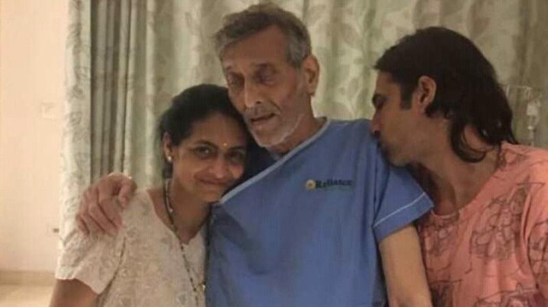 Not cancer, Vinod Khanna hospitalised for severe dehydration