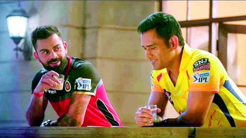 Virat Kohli and MS Dhoni ready for a face-off