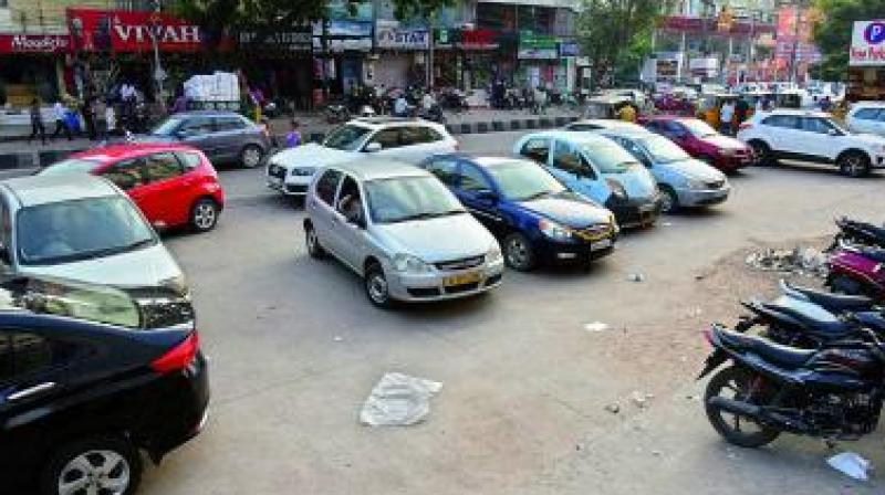 Bengaluru: Park on road in front of your home, pay fine!