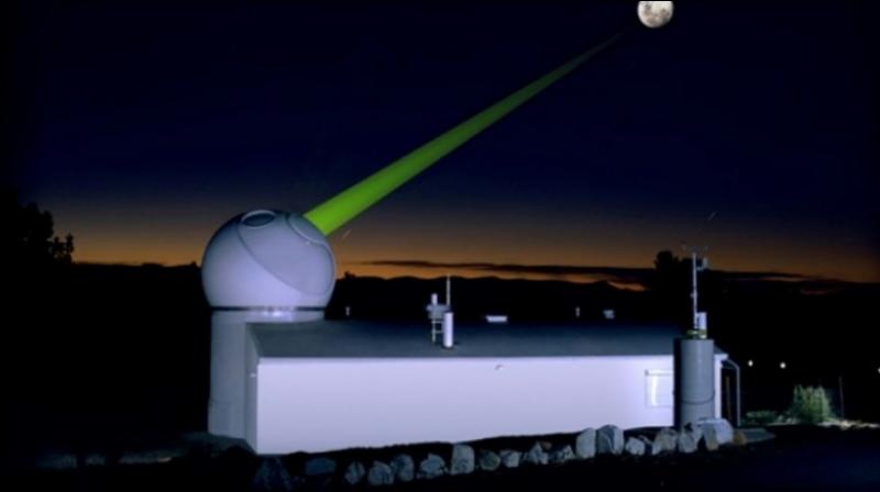 The EOS Space Systems Satellite Laser Ranging Facility tracks space debris at Mount Stromlo near Canberra. (Photo: AFP)