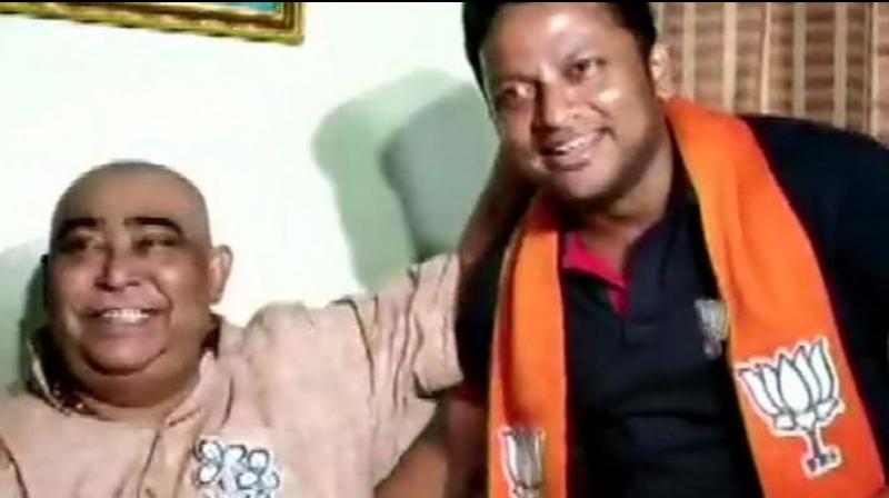 \It was a courtesy visit\: BJP contestant on meeting TMC leader on poll day