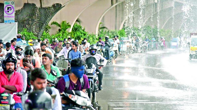 Rains bring Hyderabad to a standstill