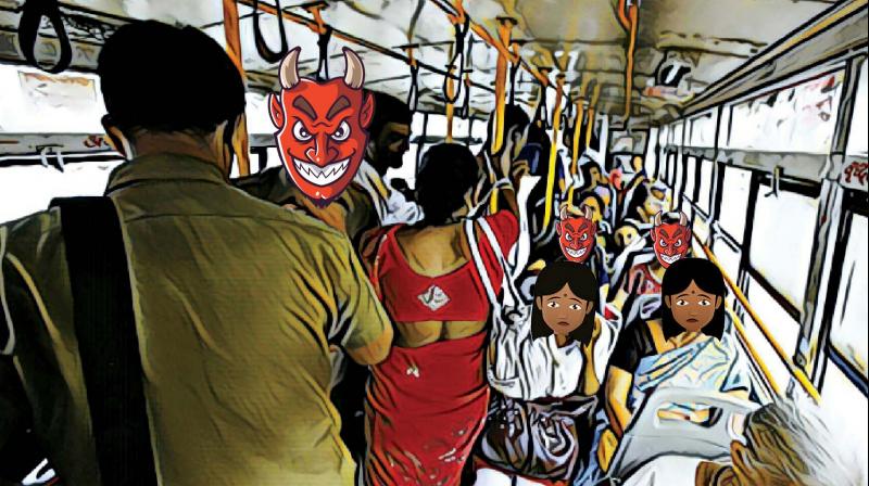 Bus karo! Public transport unsafe for women