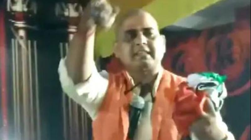 Watch: BJP leader conducts magic show at rally in Uttar Pradesh\s Rampur