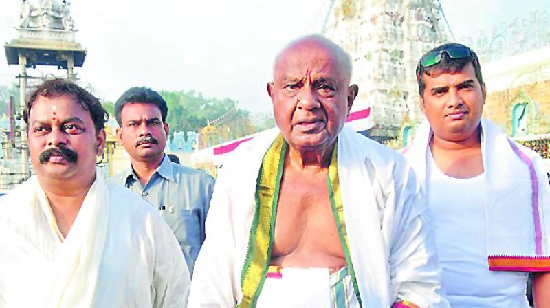HD Deve Gowda not sure of next PM