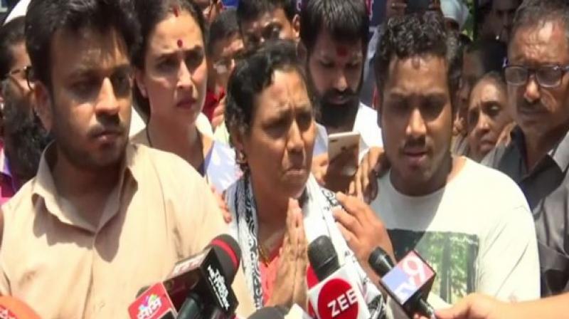 Dr Payal suicide case: Family holds protest demanding swift justice