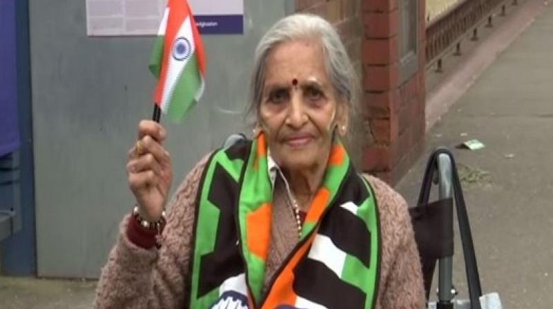 ICC CWC\19: Amul India pays tribute to 87-year old super-fan Charulata Patel
